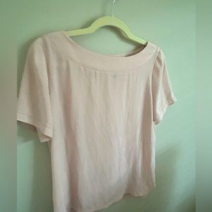 Light Pink Ann Taylor Blouse, Size S